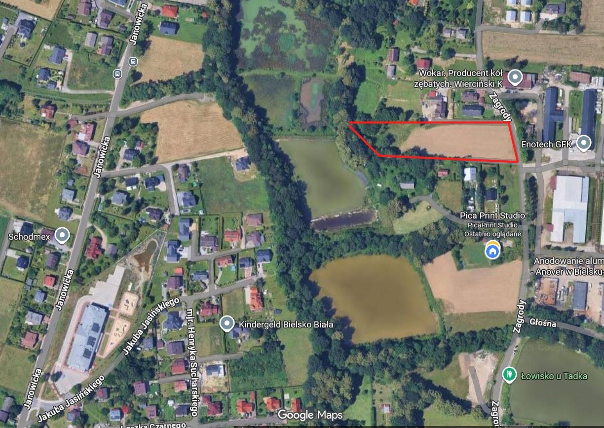 Działka budowlana Bielsko-Biała Hałcnów. Zdjęcie 4