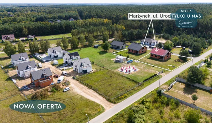 dom wolnostojący, 4 pokoje Marżynek, ul. Urocza