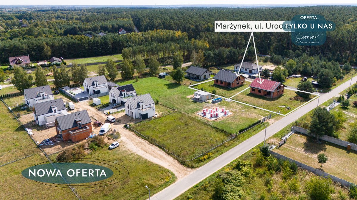 dom wolnostojący, 4 pokoje Marżynek, ul. Urocza. Zdjęcie 3