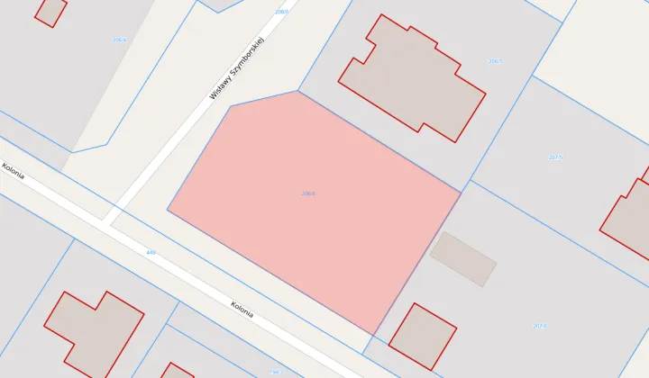 Działka budowlana Łagów, ul. Kolonia