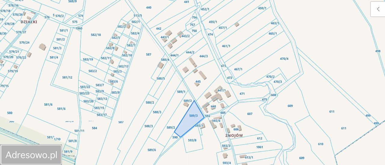 Działka budowlana Marzysz Znojów. Zdjęcie 2