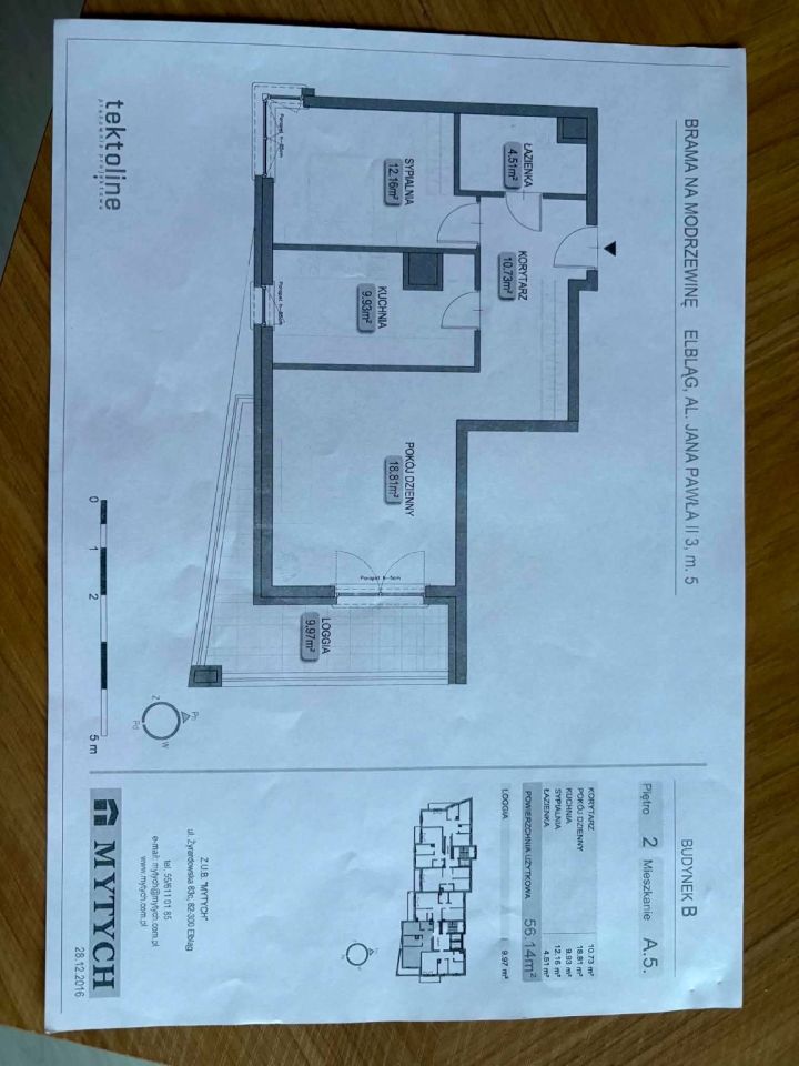 Mieszkanie 2-pokojowe Elbląg, al. Jana Pawła II. Zdjęcie 18