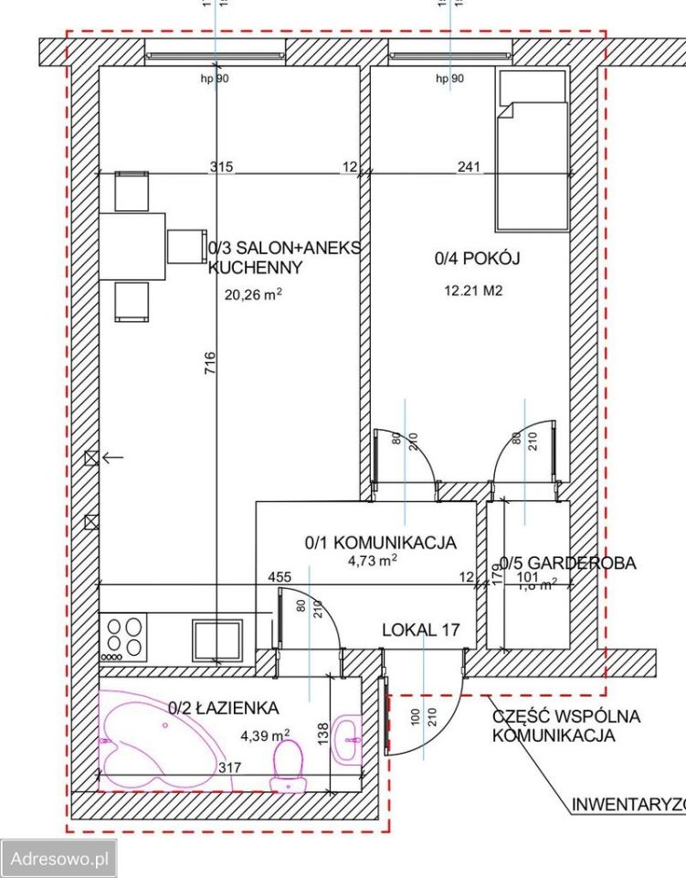 Mieszkanie 2-pokojowe Radom Śródmieście, ul. 25 Czerwca. Zdjęcie 6