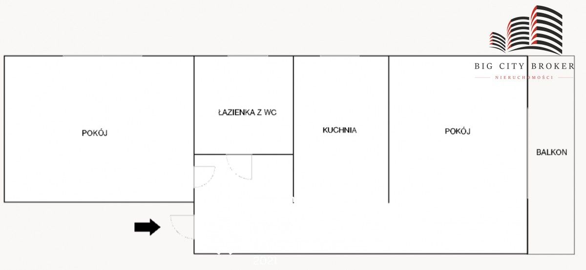 Mieszkanie 2-pokojowe Lublin Sławinek, ul. Jaśminowa