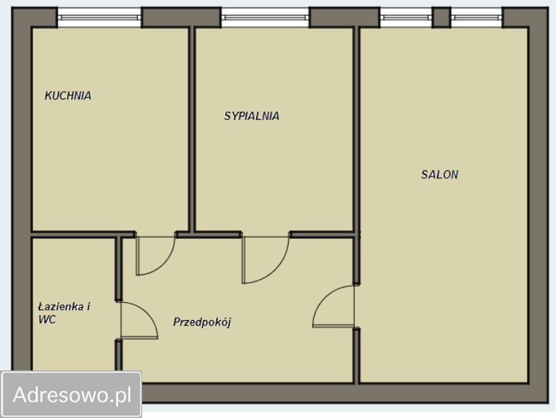 Mieszkanie 2-pokojowe Warszawa Mokotów, ul. Bukietowa