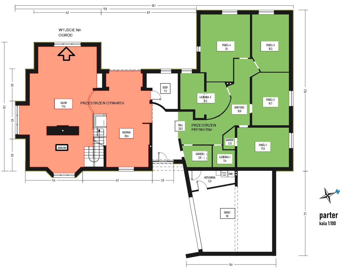 dom wolnostojący, 6 pokoi Chwaszczyno, ul. Jana Pawła II. Zdjęcie 14