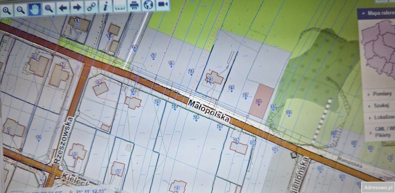 Działka budowlana Staszów, ul. Małopolska. Zdjęcie 2