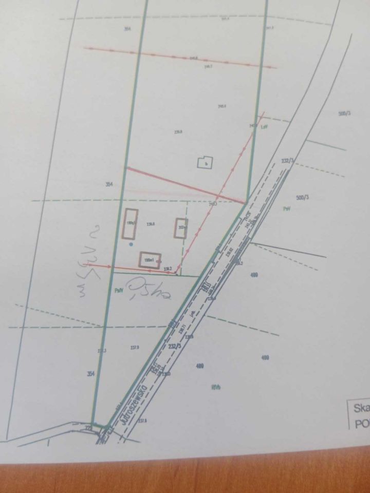 Działka budowlana Górki Duże, ul. Jutroszewska. Zdjęcie 6