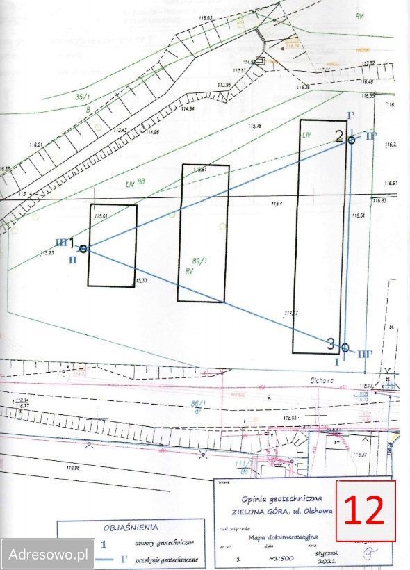 Działka inwestycyjna Zielona Góra Zacisze, ul. Olchowa. Zdjęcie 13