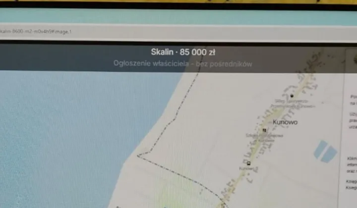 Działka inna Skalin