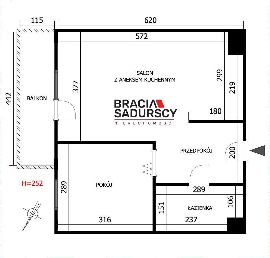 Mieszkanie 2-pokojowe Kraków Mistrzejowice, ul. Powstańców. Zdjęcie 39