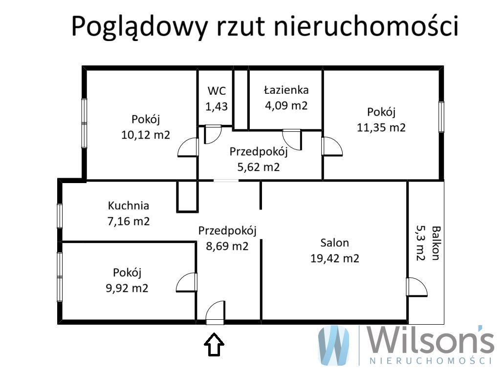 Mieszkanie 4-pokojowe Warszawa Rembertów, ul. Topograficzna. Zdjęcie 15
