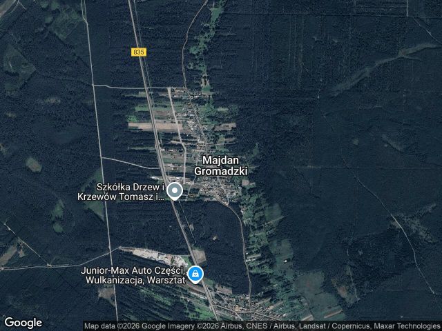 Działka rolno-budowlana Majdan Gromadzki. Zdjęcie 1