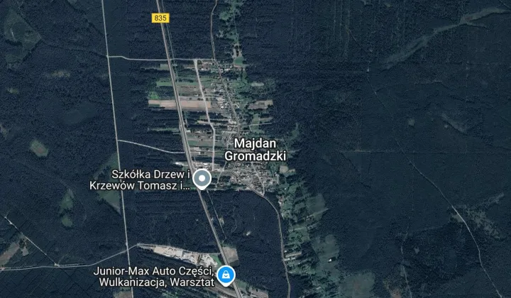 Działka rolno-budowlana Majdan Gromadzki