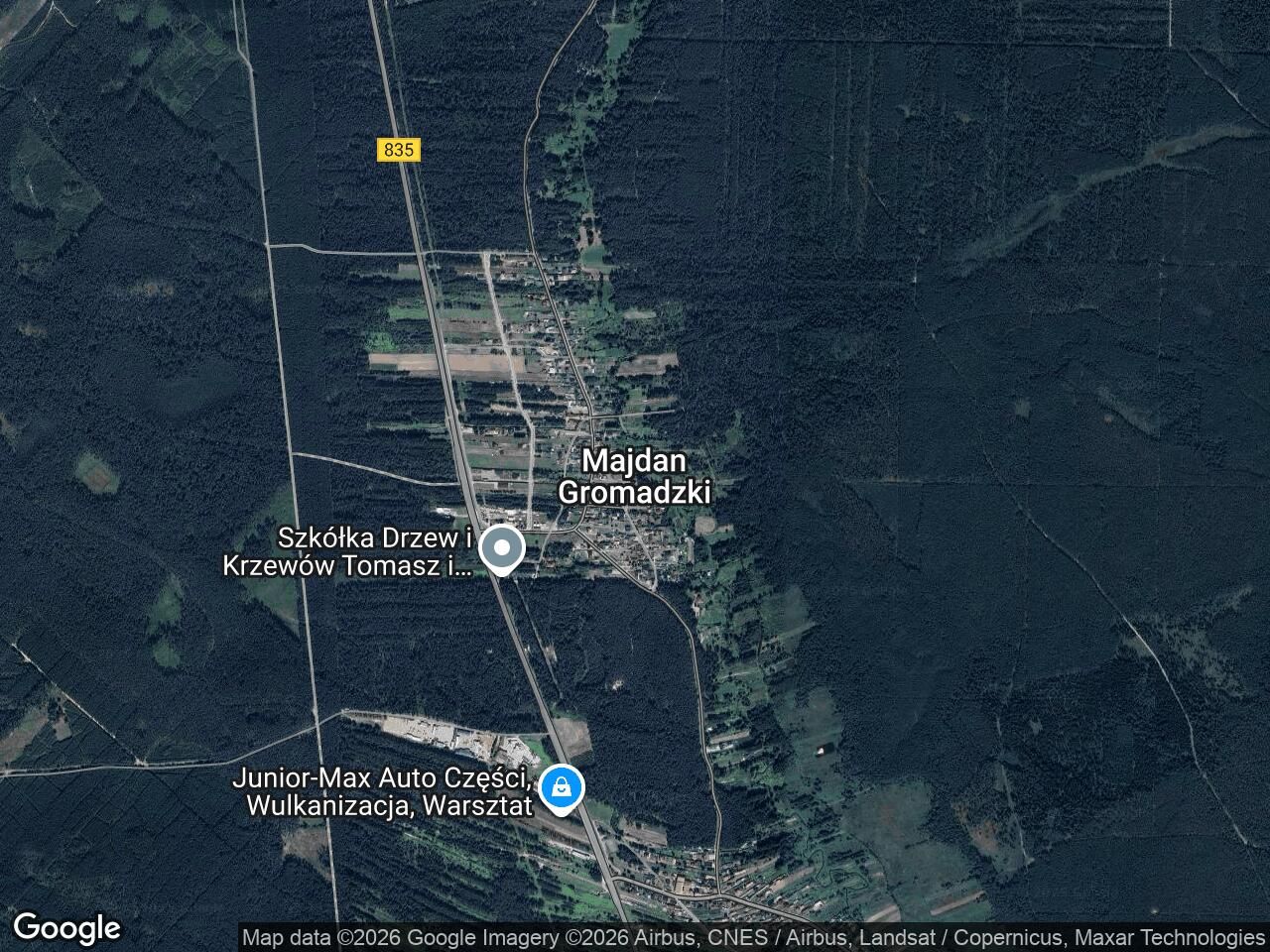 Działka rolno-budowlana Majdan Gromadzki