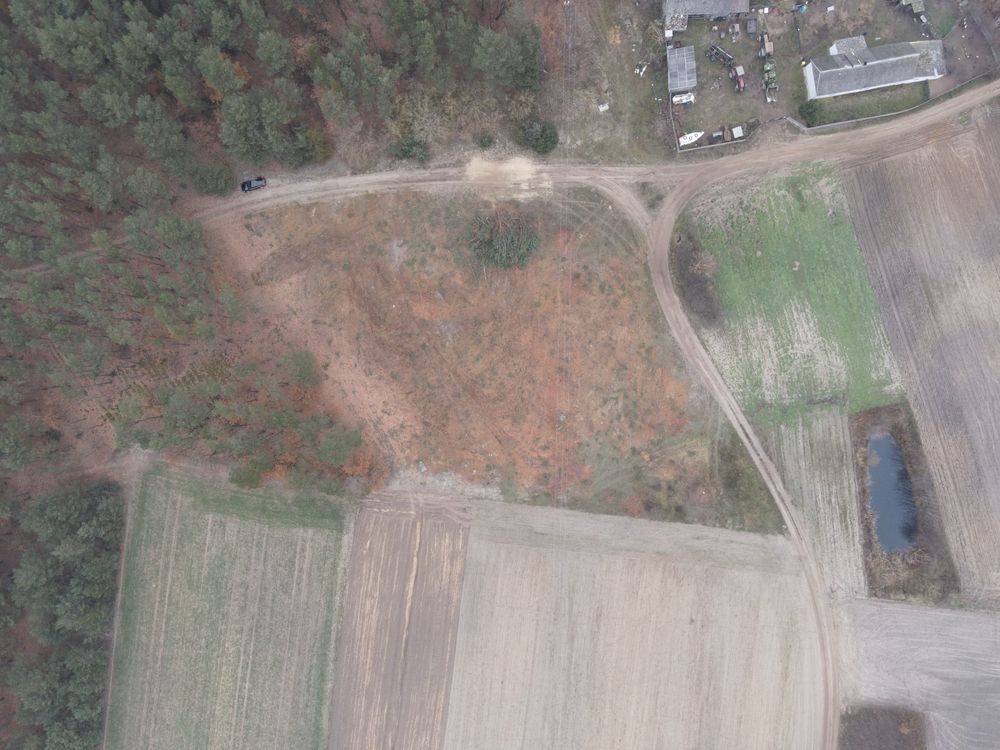 Działka budowlana Grzybów. Zdjęcie 3