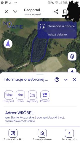 Działka inna Wróbel, Brak. Zdjęcie 1