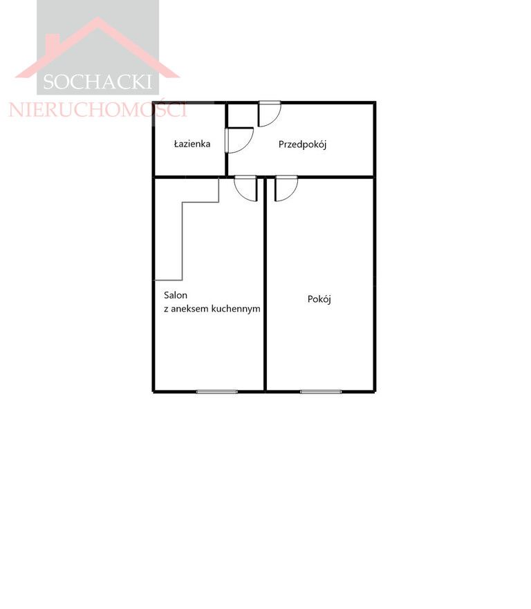 Mieszkanie 2-pokojowe Lubań. Zdjęcie 7