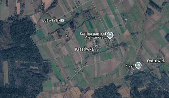 Działka leśna Krasówka