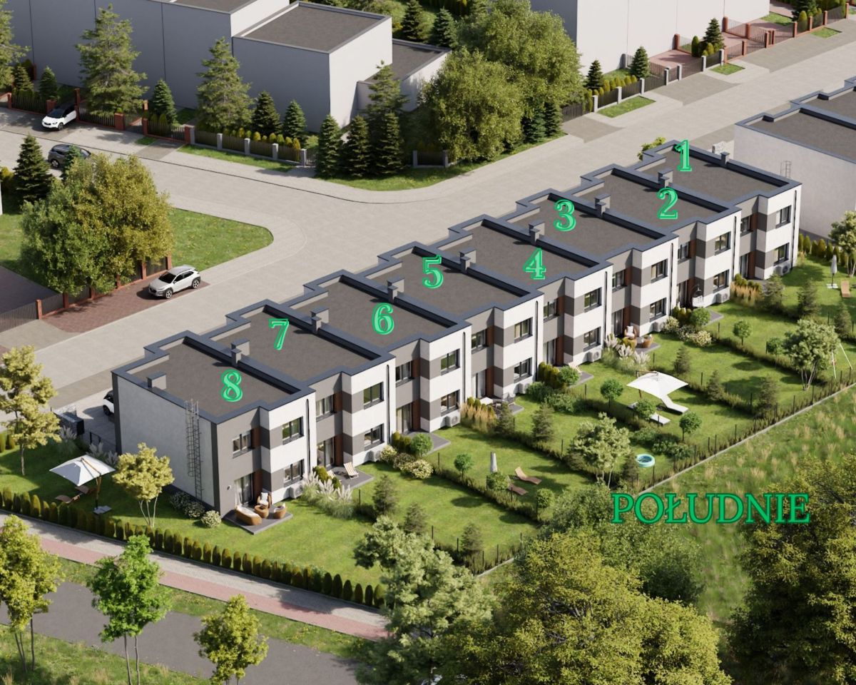 dom szeregowy, 5 pokoi Kostrzyn, ul. Klonowa. Zdjęcie 2