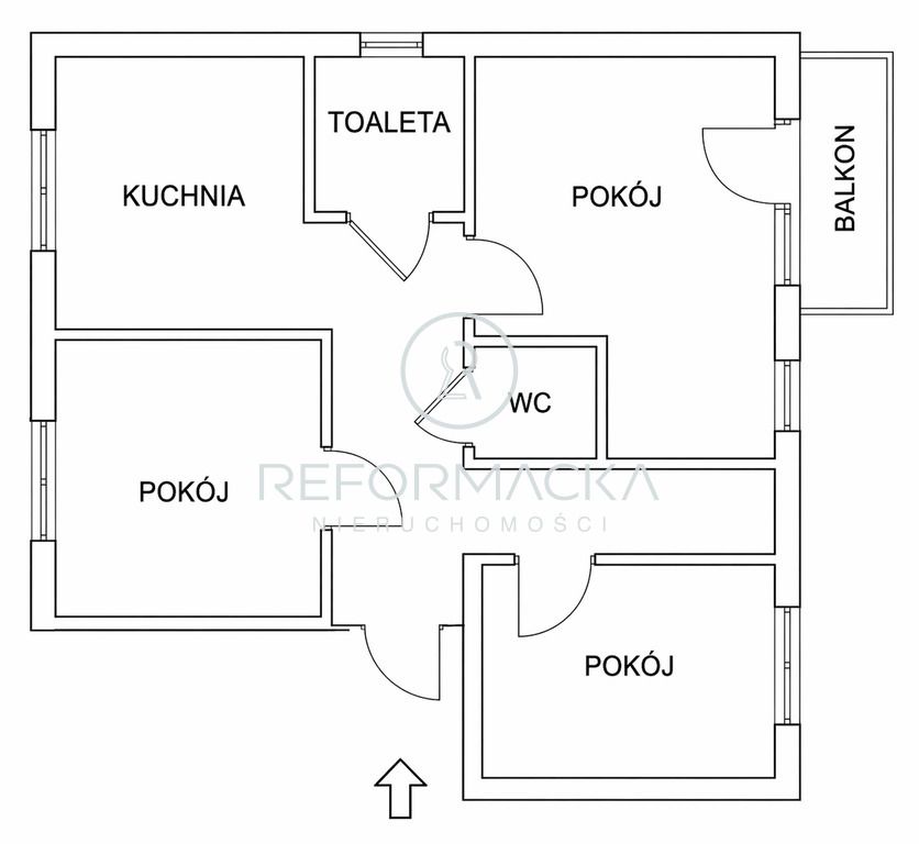 Mieszkanie 3-pokojowe Rzeszów, ul. Witkacego. Zdjęcie 2