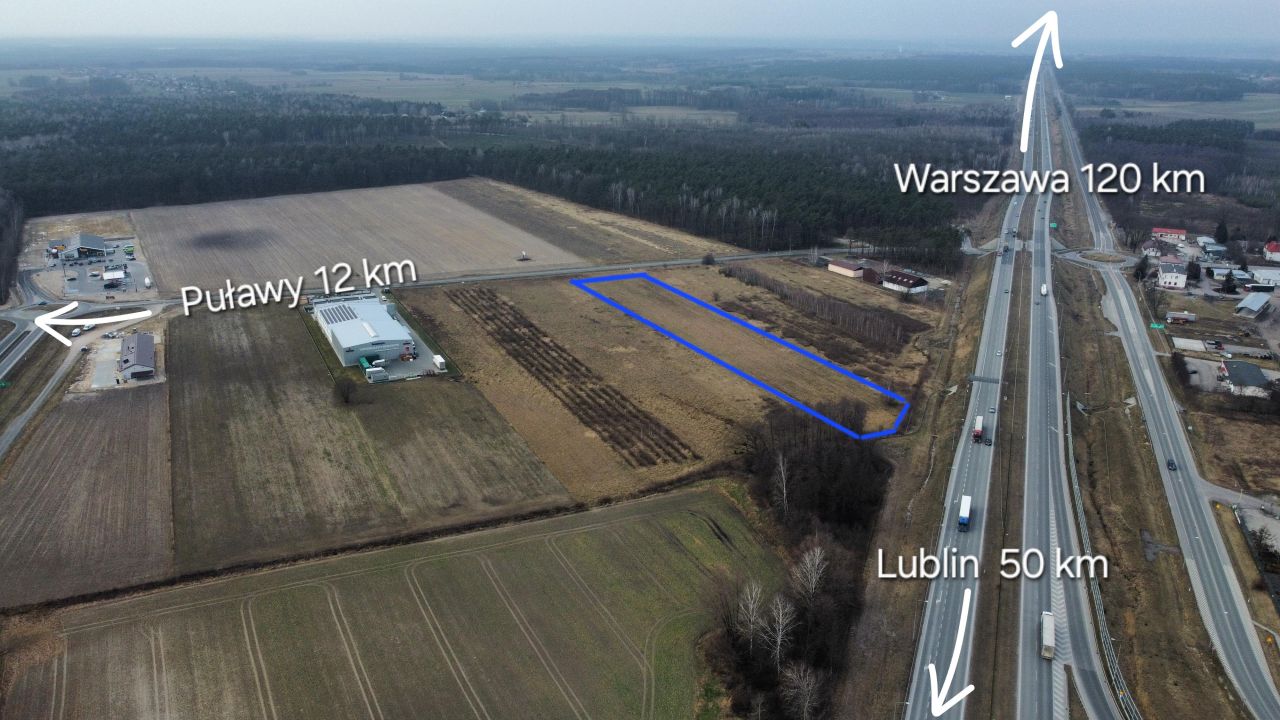 Działka inwestycyjna Żyrzyn, ul. Powstania Styczniowego. Zdjęcie 2