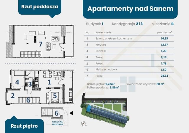 Mieszkanie 3-pokojowe Lesko, ul. Piłsudskiego. Zdjęcie 20