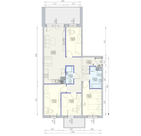 Mieszkanie 5-pokojowe Wrocław Partynice, ul. Przyjaźni. Zdjęcie 5