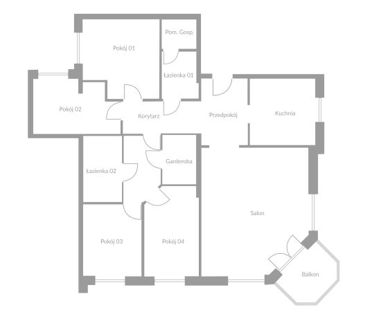 Mieszkanie 5-pokojowe Warszawa Ursynów, ul. Zaolziańska. Zdjęcie 10