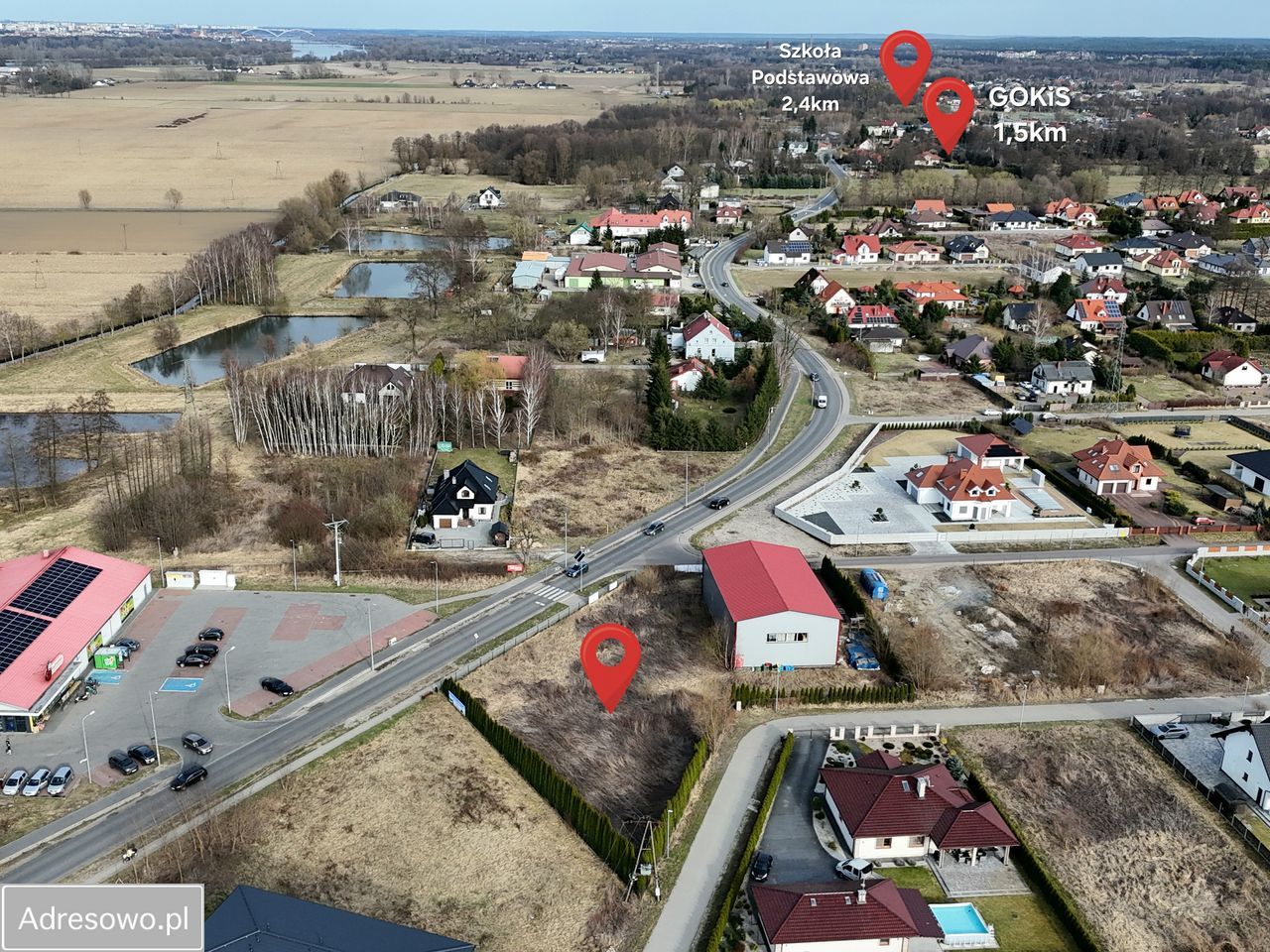 Działka inwestycyjna Mała Nieszawka, ul. Toruńska. Zdjęcie 6