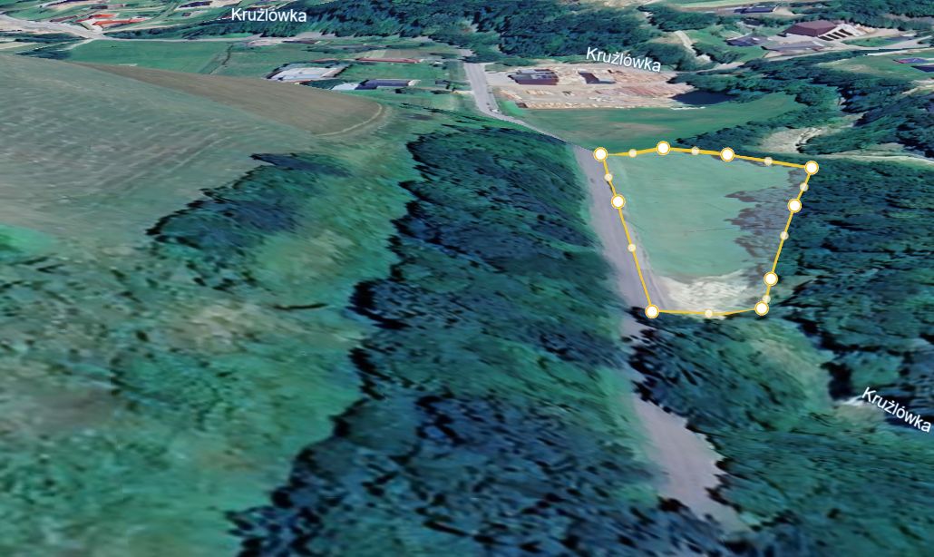 Działka rolno-budowlana Krużlowa Wyżna Karczyska. Zdjęcie 2