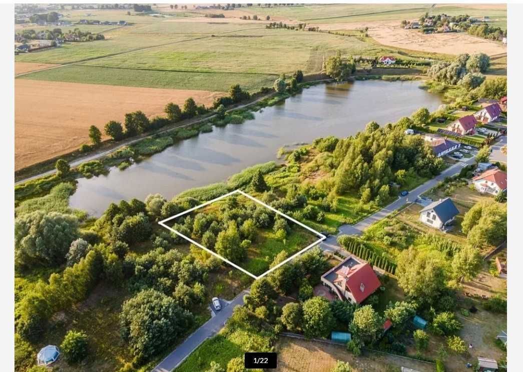 Działka budowlana Łubianka, ul. Letniskowa. Zdjęcie 1