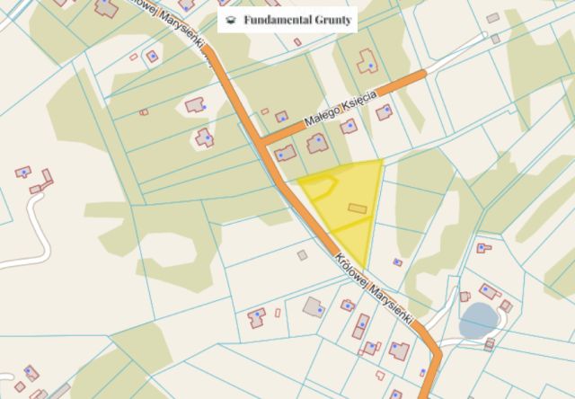 Działka budowlana Sade Budy, ul. Królowej Marysieńki. Zdjęcie 1