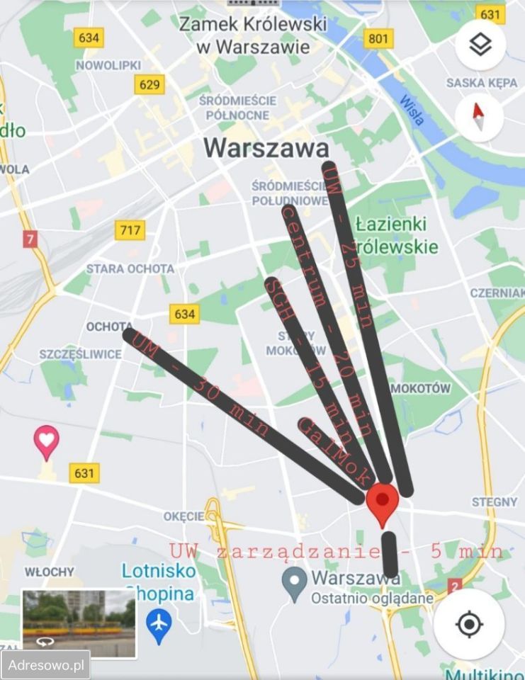 Pokój Warszawa Mokotów, ul. Zygmunta Modzelewskiego. Zdjęcie 4