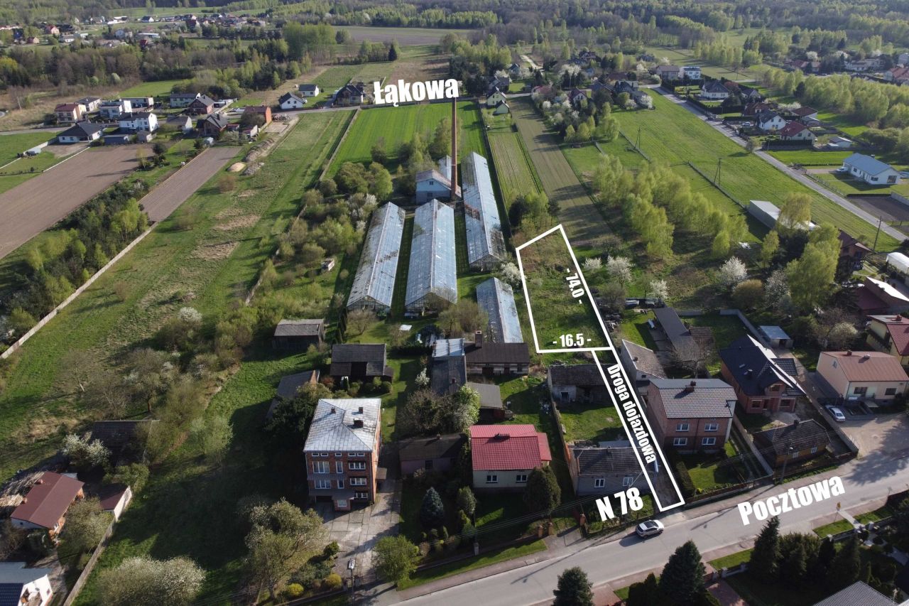 Działka budowlana Kłomnice. Zdjęcie 8