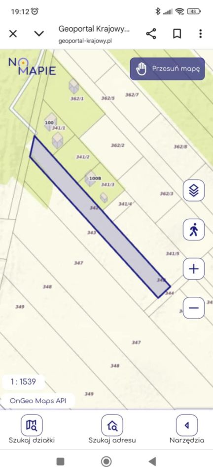 Działka budowlana Żółtańce. Zdjęcie 2