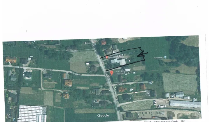 Nieruchomość komercyjna Brzezie, ul. Narodowa