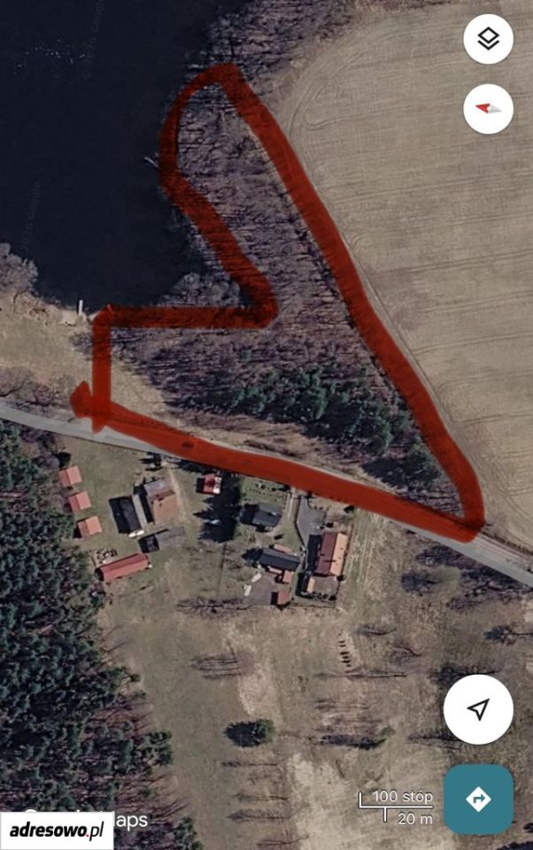 Działka rolno-budowlana Stręgielek. Zdjęcie 3