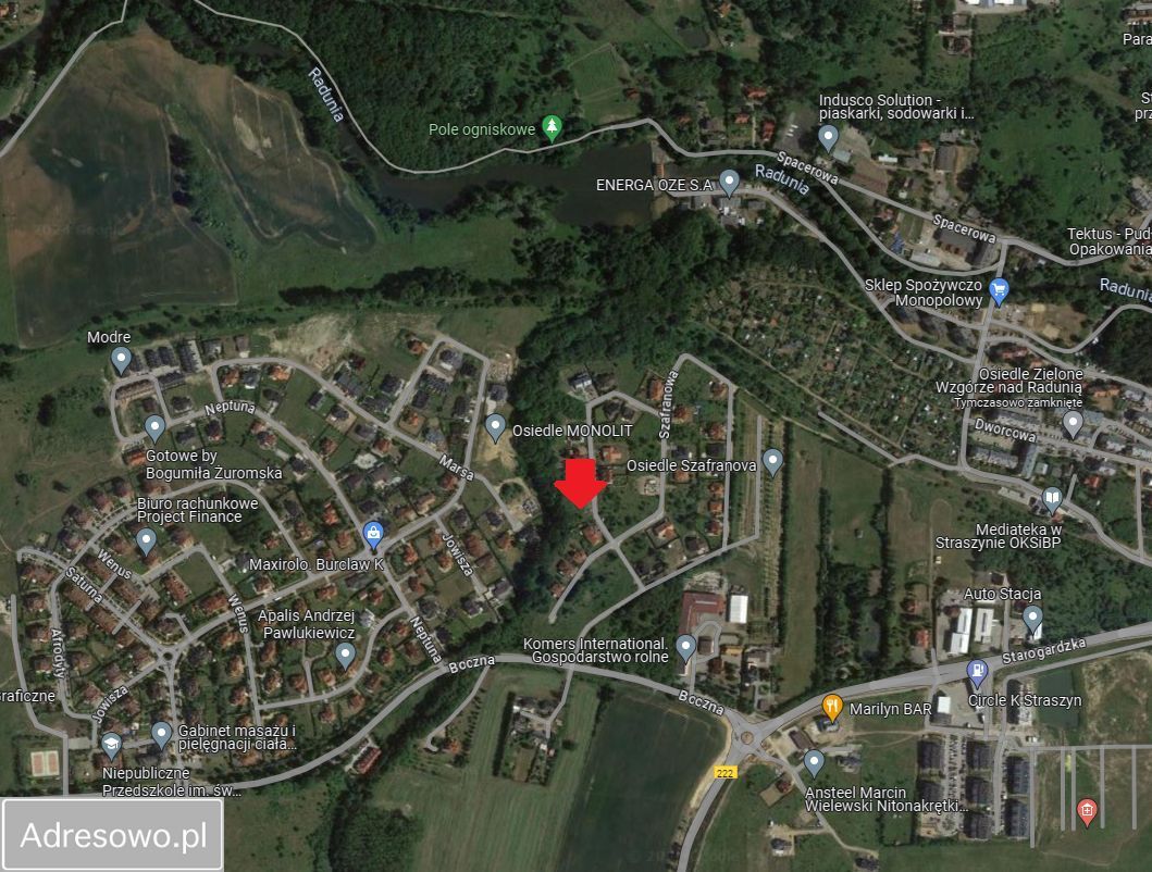 Działka budowlana Straszyn, ul. Daglezjowa. Zdjęcie 3