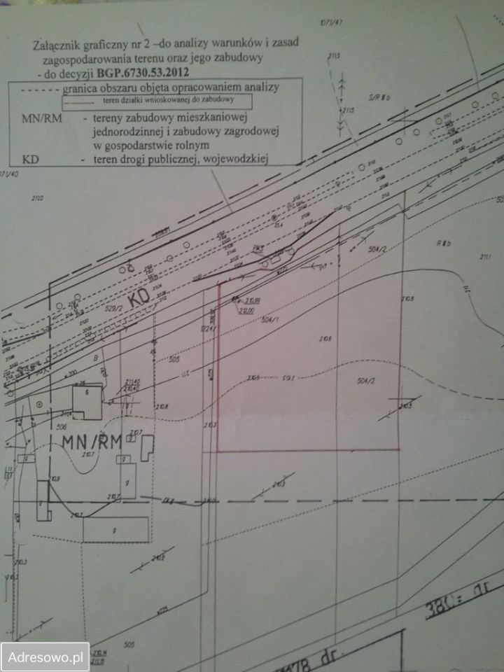 Działka budowlana Stare Sioło Lipina. Zdjęcie 6