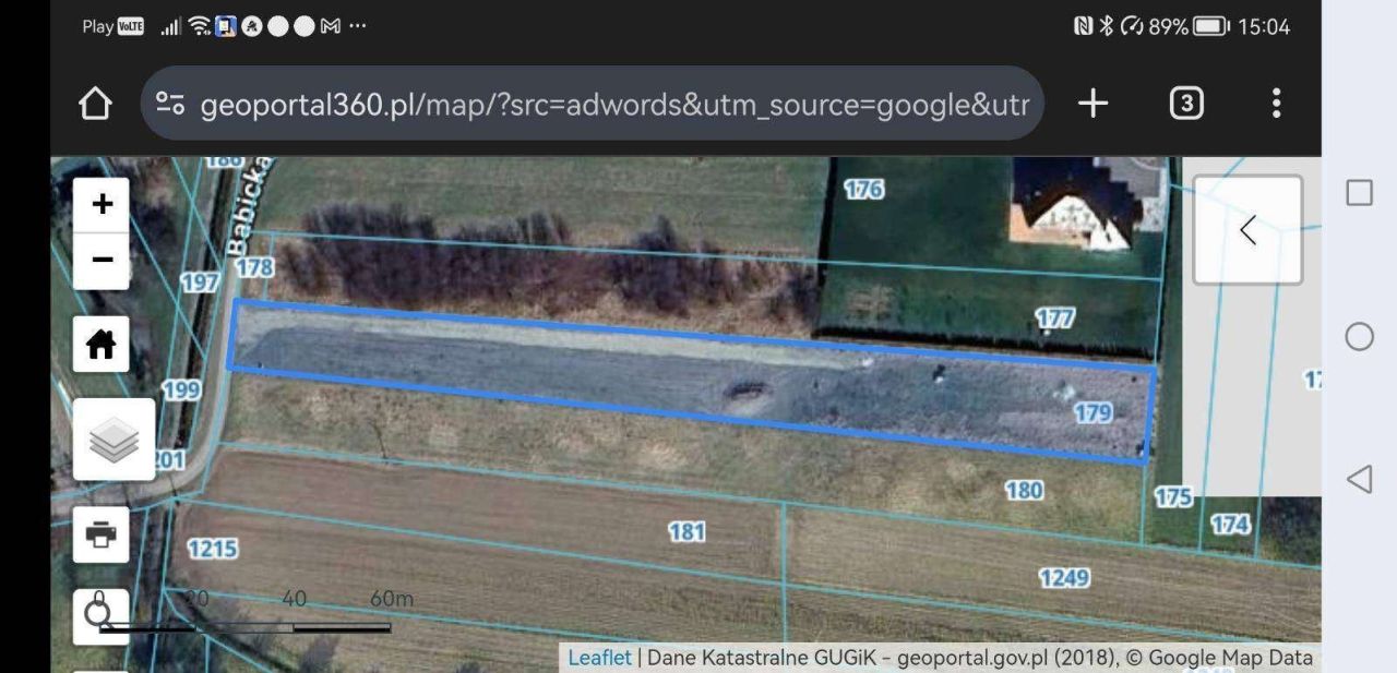 Działka budowlana Brzezinka, ul. Babicka. Zdjęcie 5