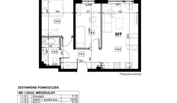 Mieszkanie 3-pokojowe Siemianice