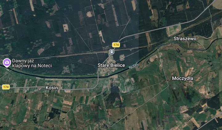 Działka rolna Stare Bielice