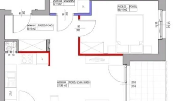 Mieszkanie 2-pokojowe Warszawa Białołęka, ul. Marywilska