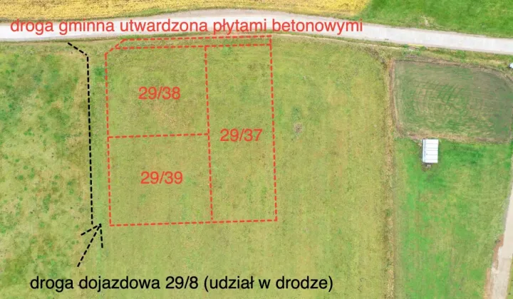 Działka budowlana Głazica, ul. Akacjowa