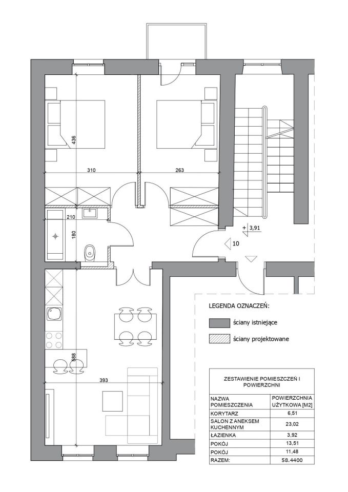 Mieszkanie 3-pokojowe Kraków Podgórze Duchackie, ul. Kalwaryjska. Zdjęcie 7