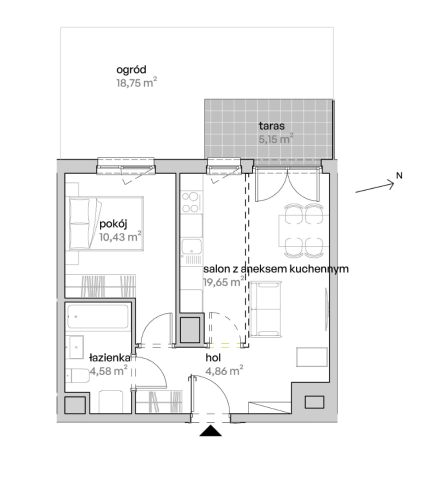 Mieszkanie 2-pokojowe Poznań Starołęka, ul. Unii Lubelskiej. Zdjęcie 7