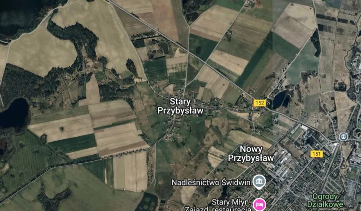 Działka inwestycyjna Stary Przybysław