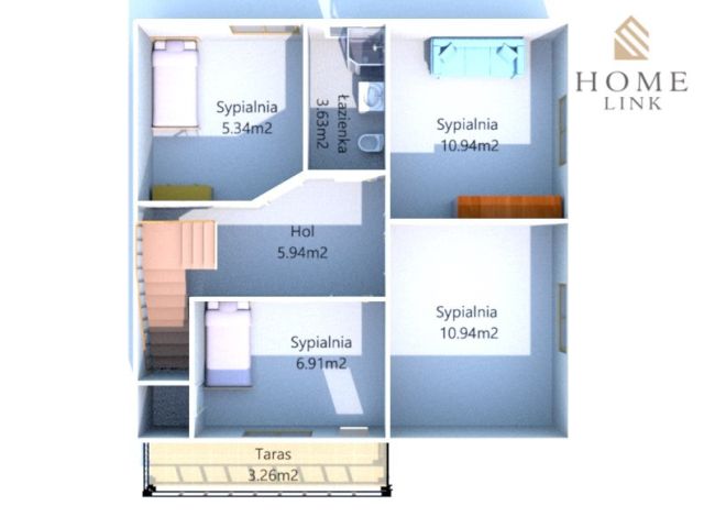 dom wolnostojący, 5 pokoi Guzowy Piec. Zdjęcie 7