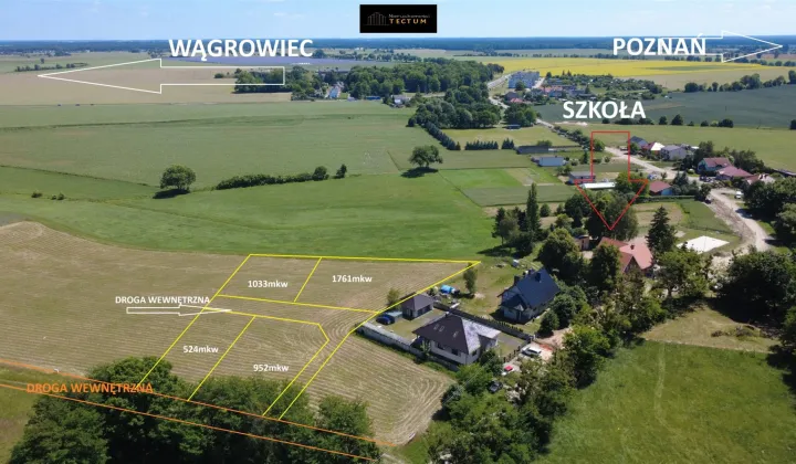 Działka budowlana Wiatrowo